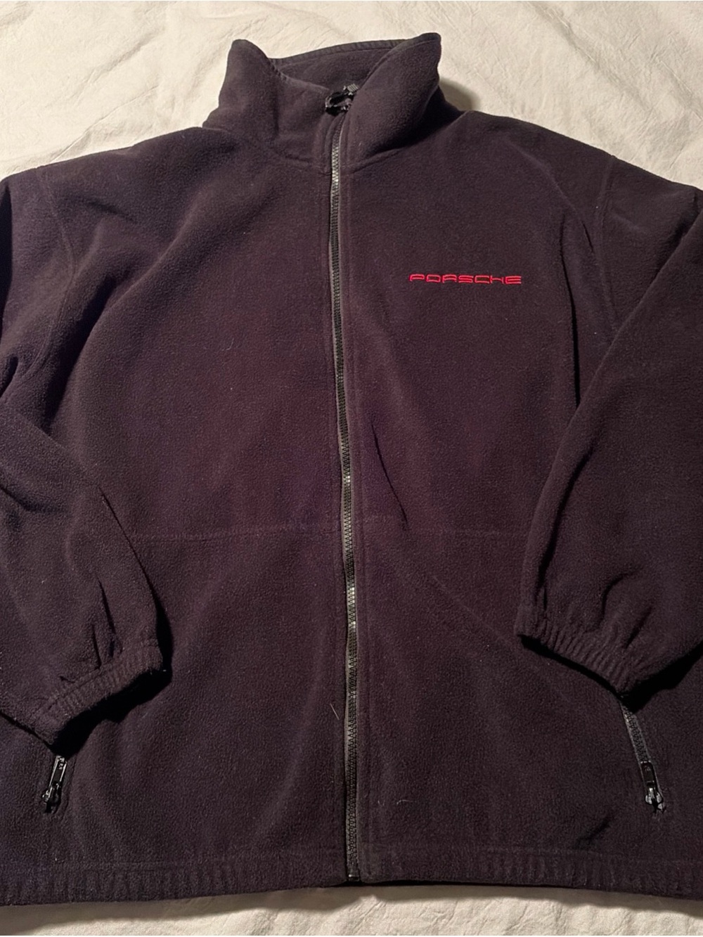 Men’s Vintage Colorado Timberline Porsche Jacket Black Full Zip